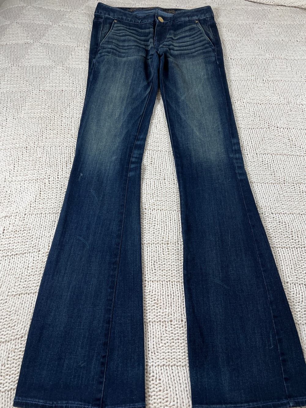 Express Stella Slim Flare Low-rise Regular Fit Jeans Size 0